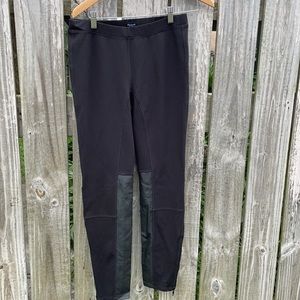 Madewell sz 8 black panel riding pants